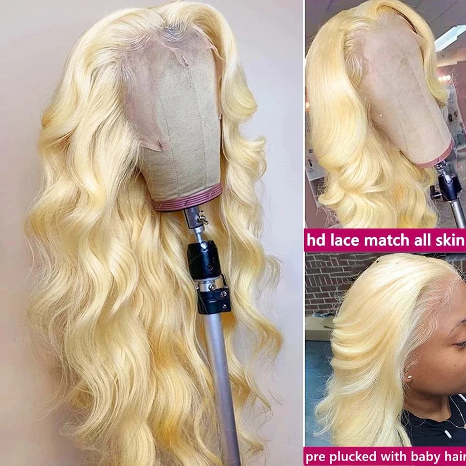 613 Blonde 13x6 HD Lace Frontal Human Hair