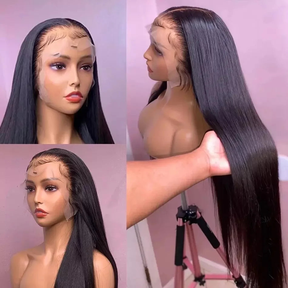 HD Transparent 13x6 Lace Front Human Hair