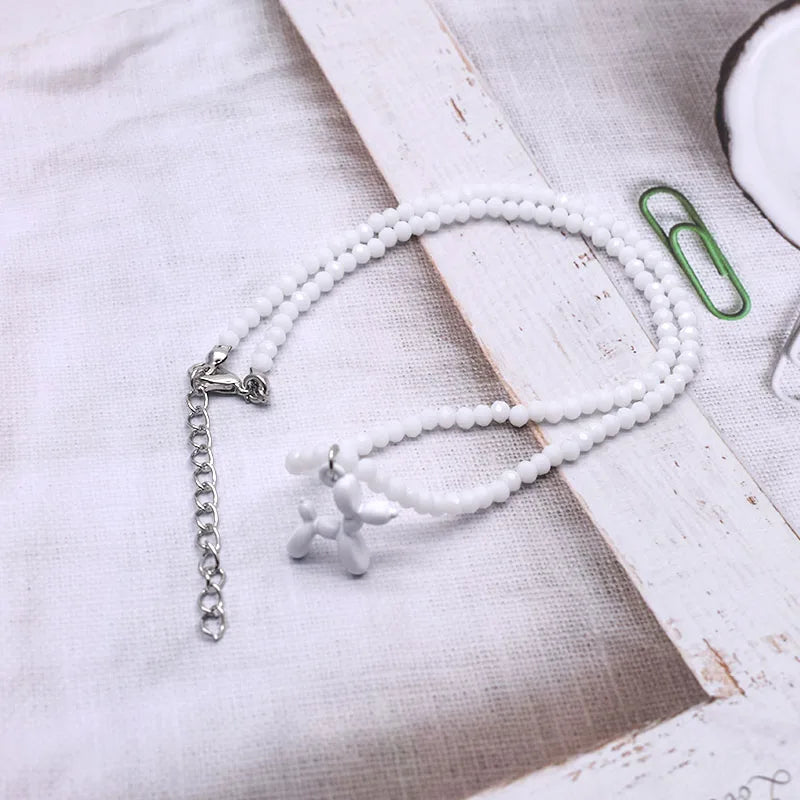 Simple Necklace Natural pearl Statement