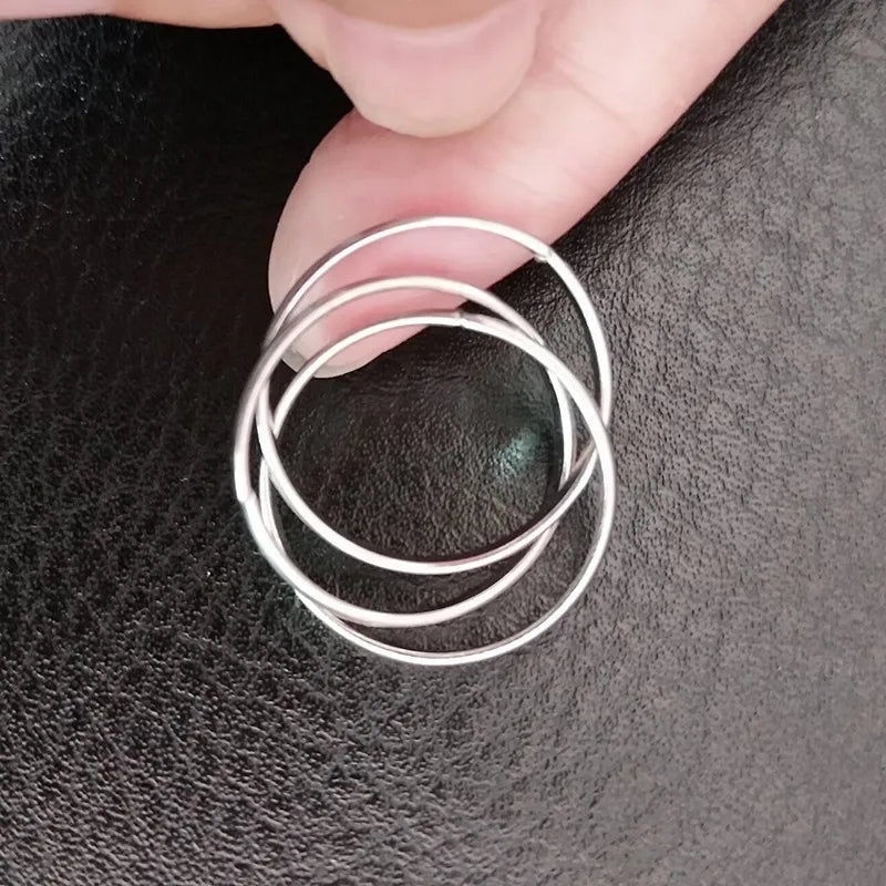 Stylish Interlocking Rings
