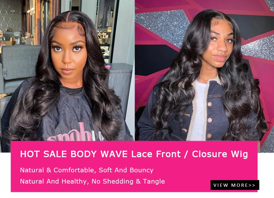 HD Transparent 13x6 Lace Front Human Hair