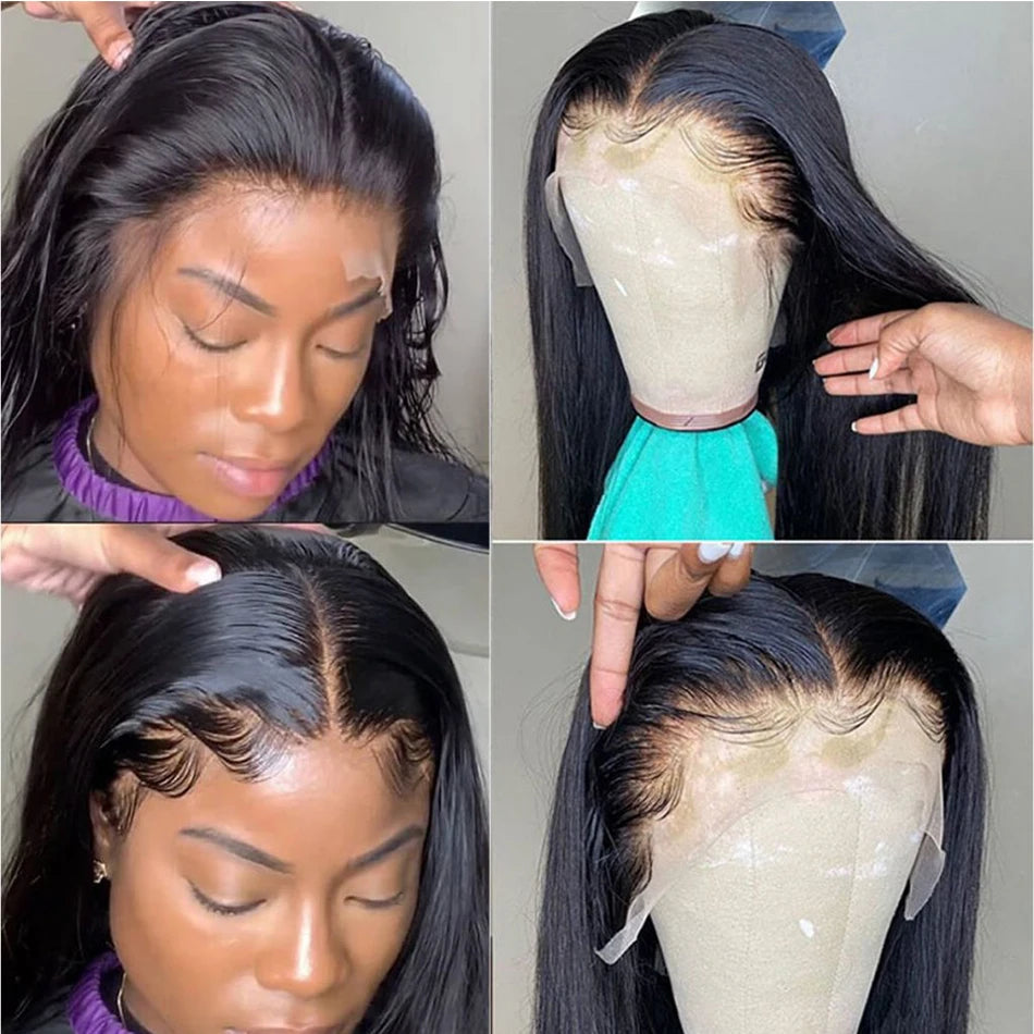HD Transparent 13x6 Lace Front Human Hair