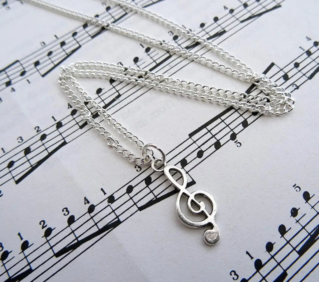 Treble Clef Necklace