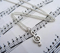 Treble Clef Necklace