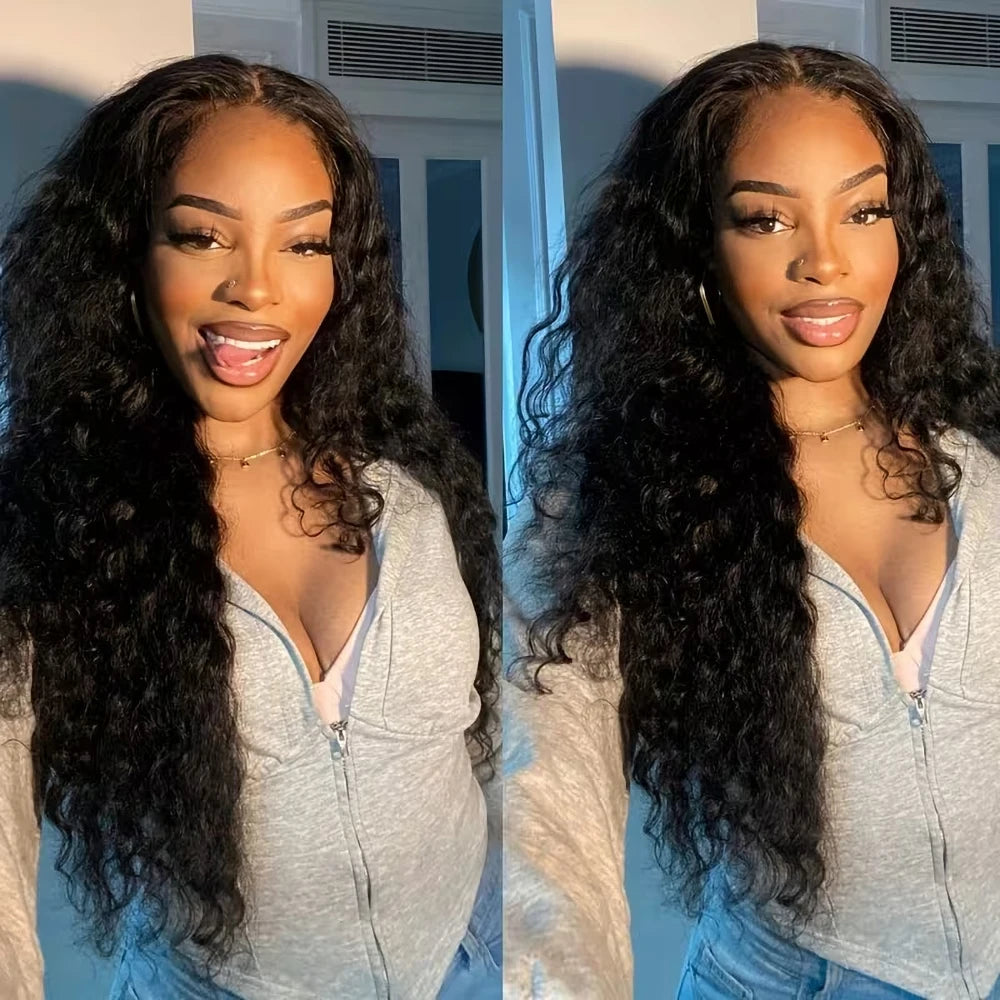 Human Hair Wigs 13x4 Deep Wave