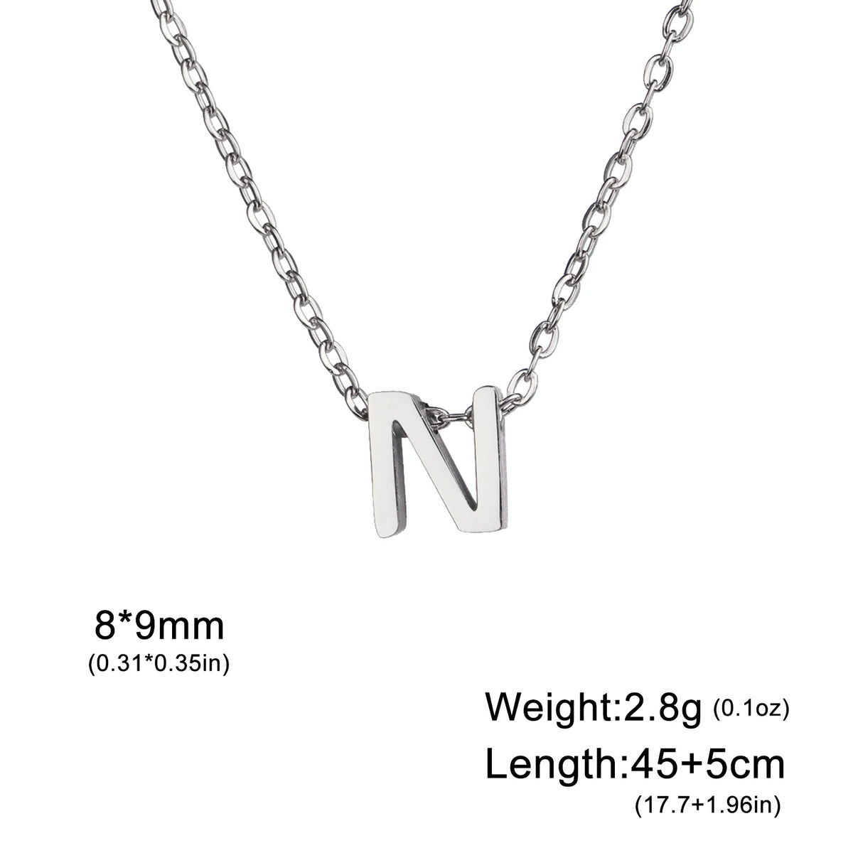Name Initial Necklace