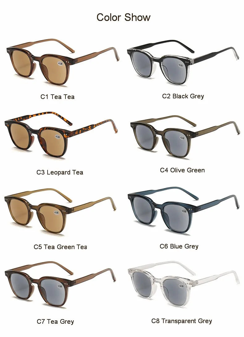 2025 Reading Sun Glasses For Women