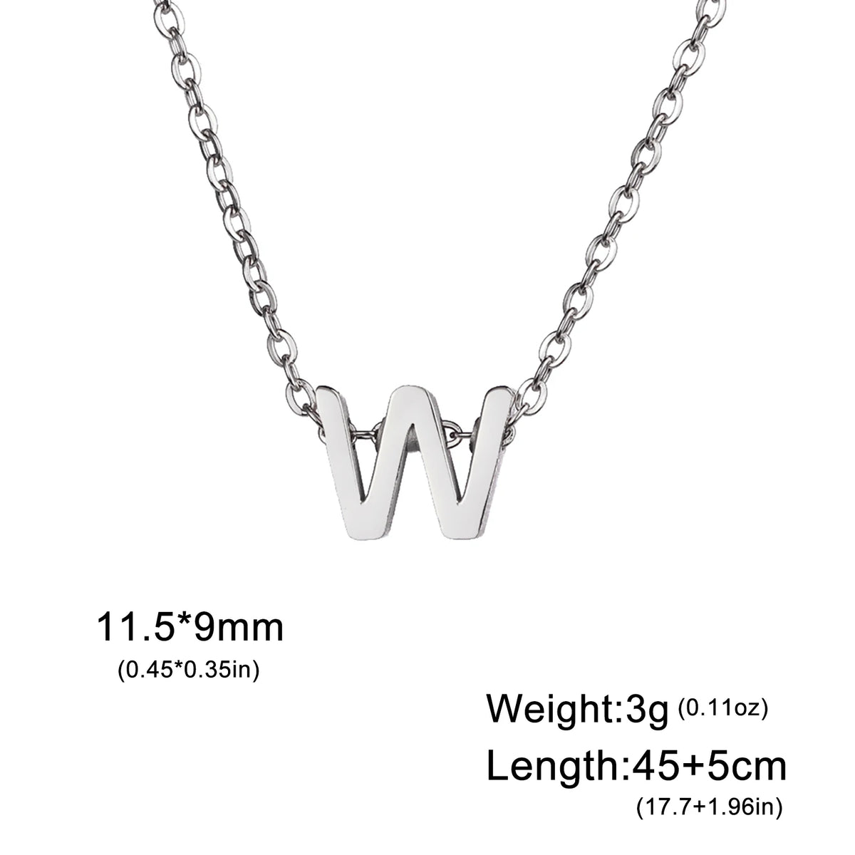 Name Initial Necklace