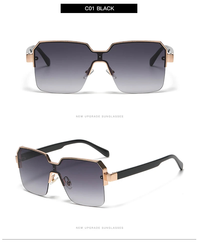 Men Women Frameless Square
