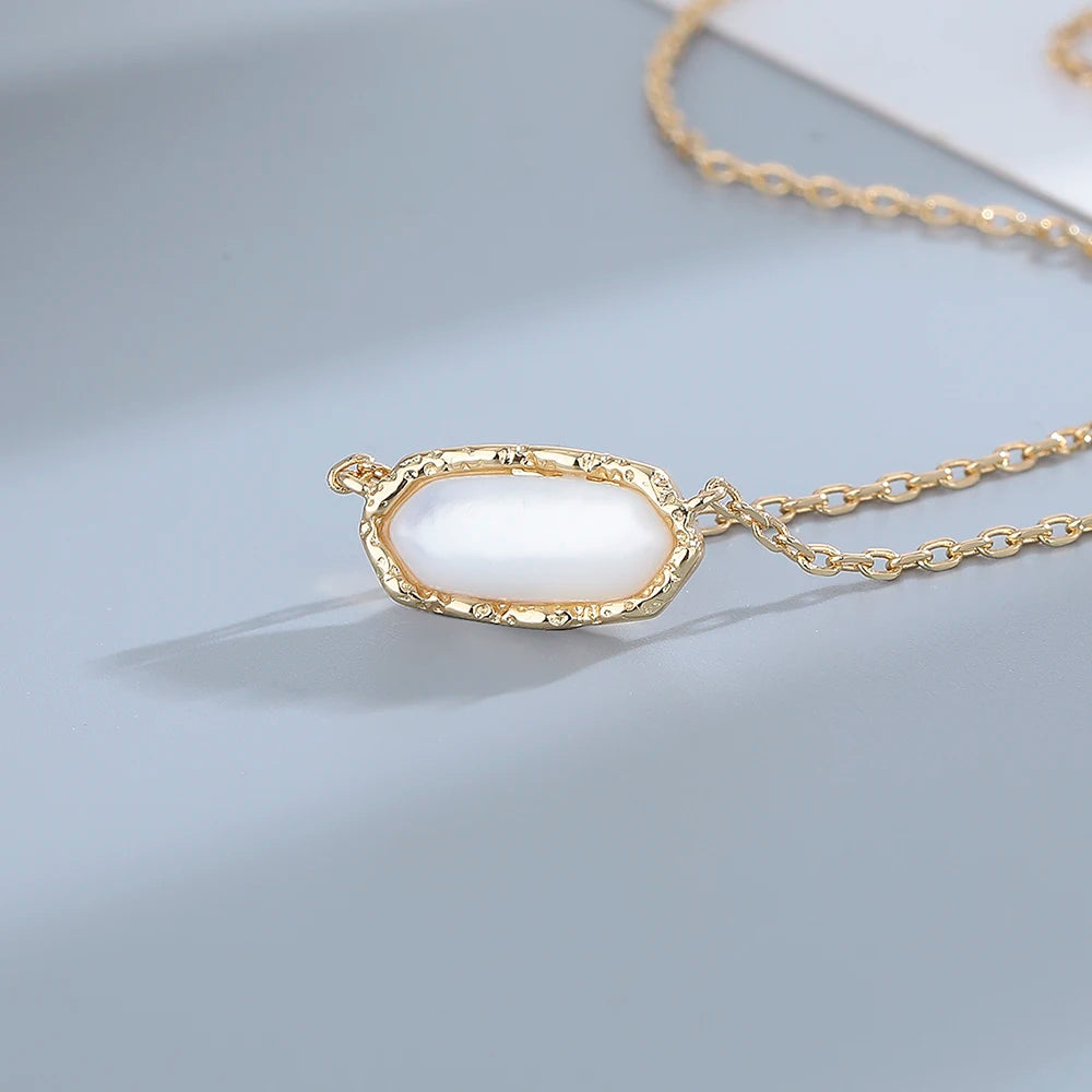 S925 Silver Wedding Ring Women Gold Color Necklace Rings Fine Jewelry Sets 18K Gold Plated Jewelri