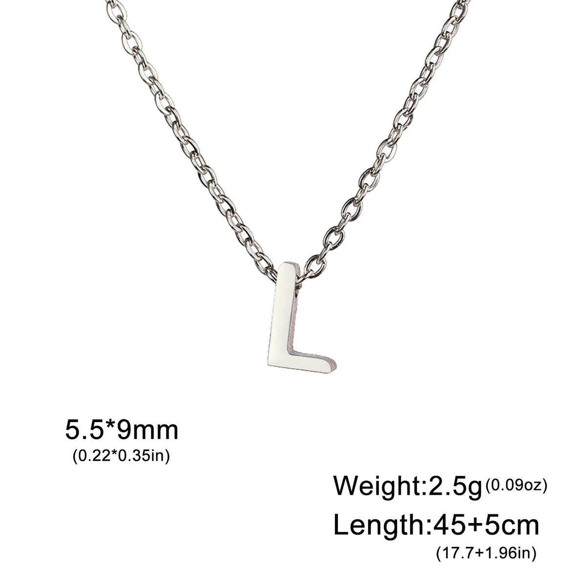 Name Initial Necklace