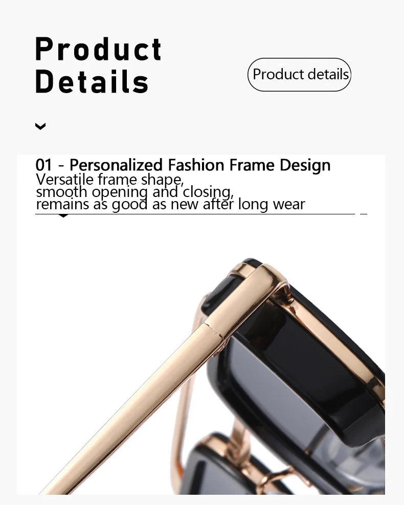 Trend Double-rail Sun Glasses