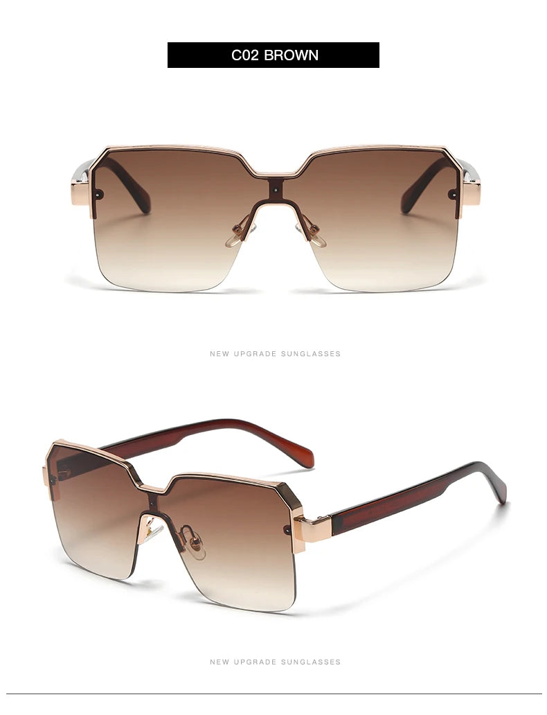 Men Women Frameless Square
