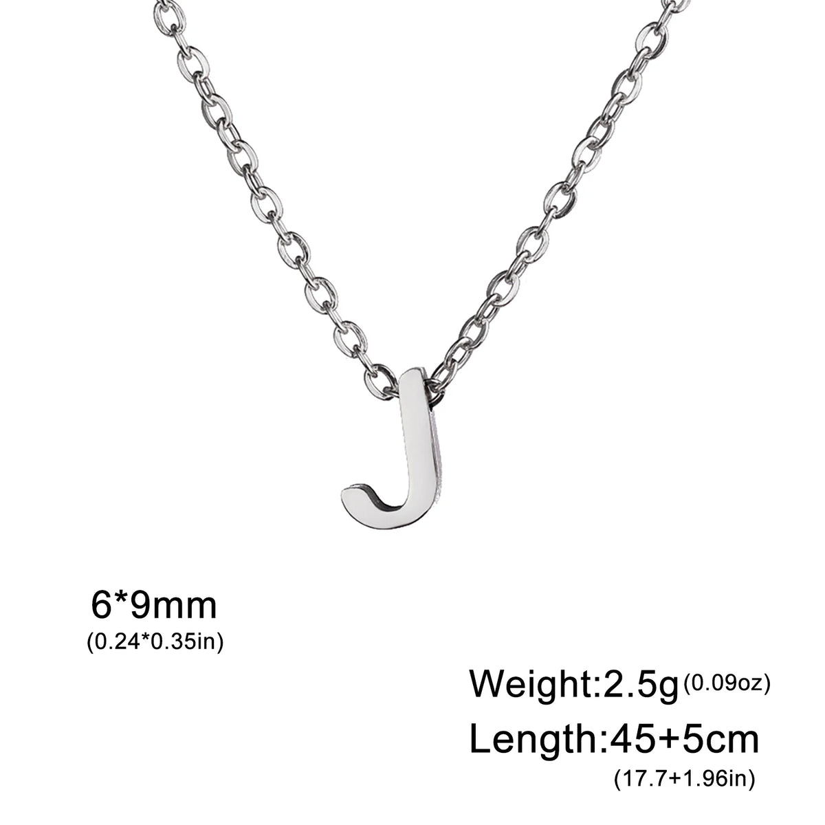 Name Initial Necklace