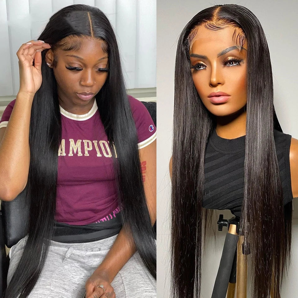 HD Transparent 13x6 Lace Front Human Hair