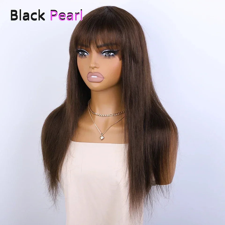 Black Pearl Peruvian Straight Human Hair