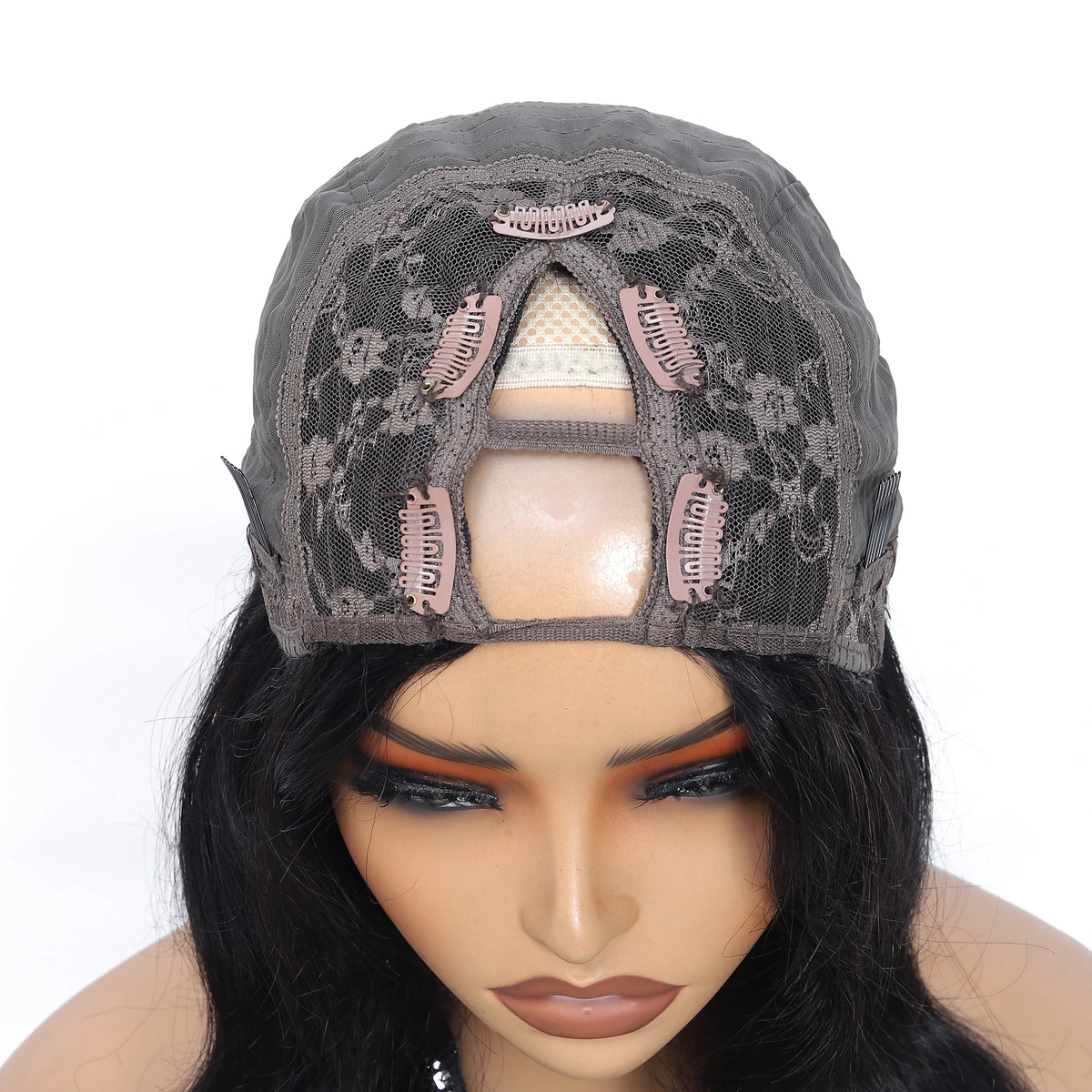 Brazilian V Part Wig Human Hair