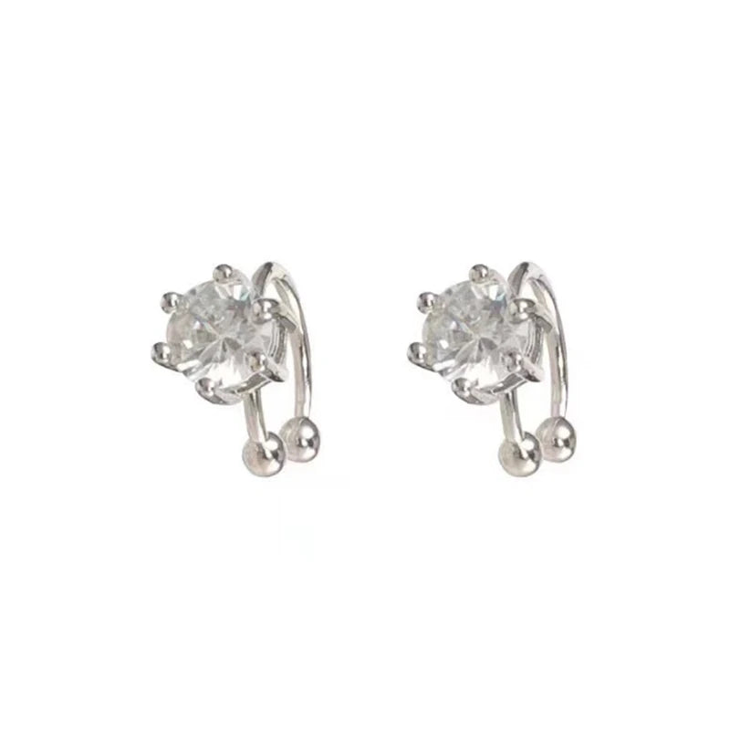2Pc New Shiny Zircon Clip