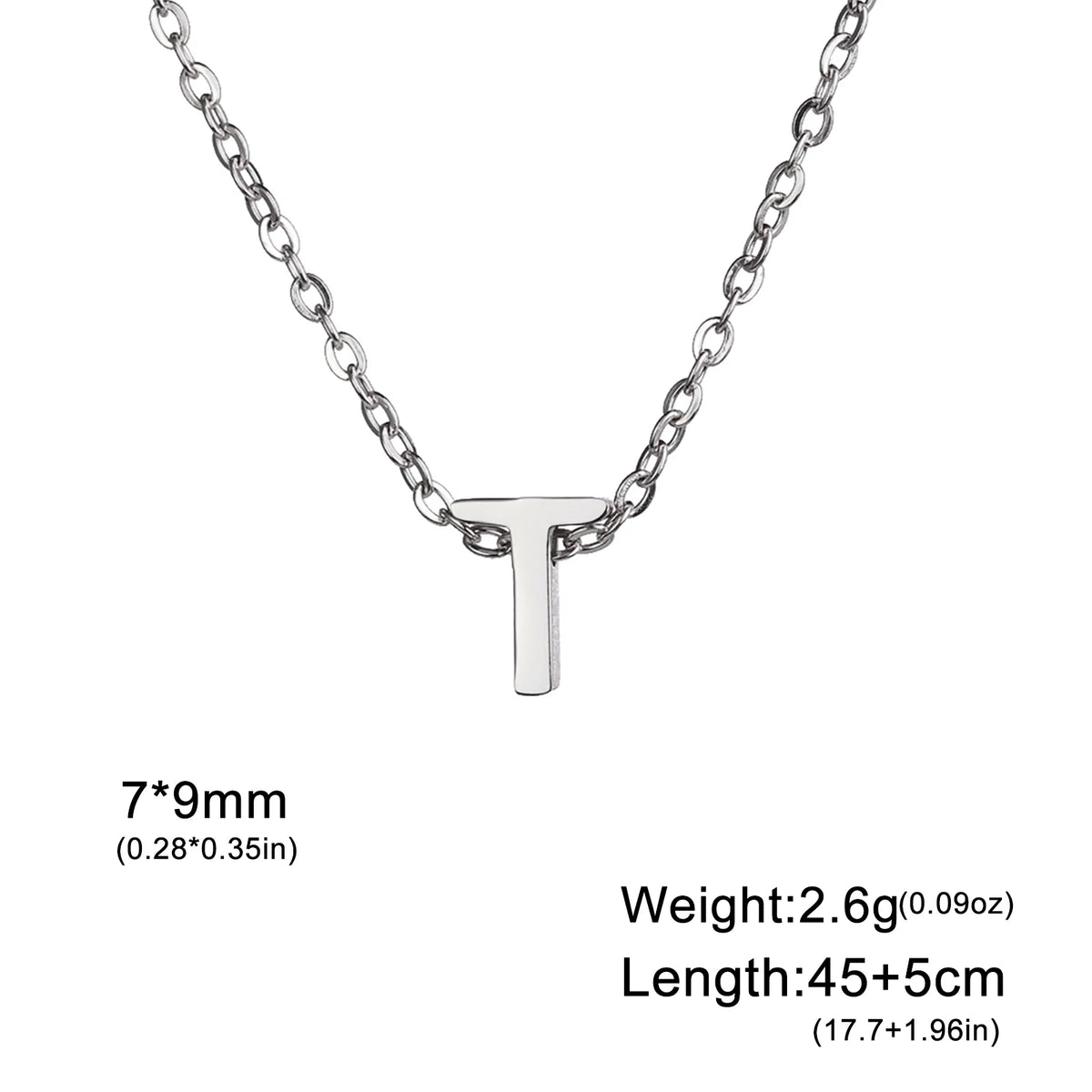 Name Initial Necklace