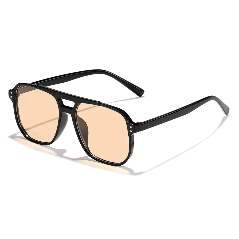 Vintage Men Women Big Sunglasses