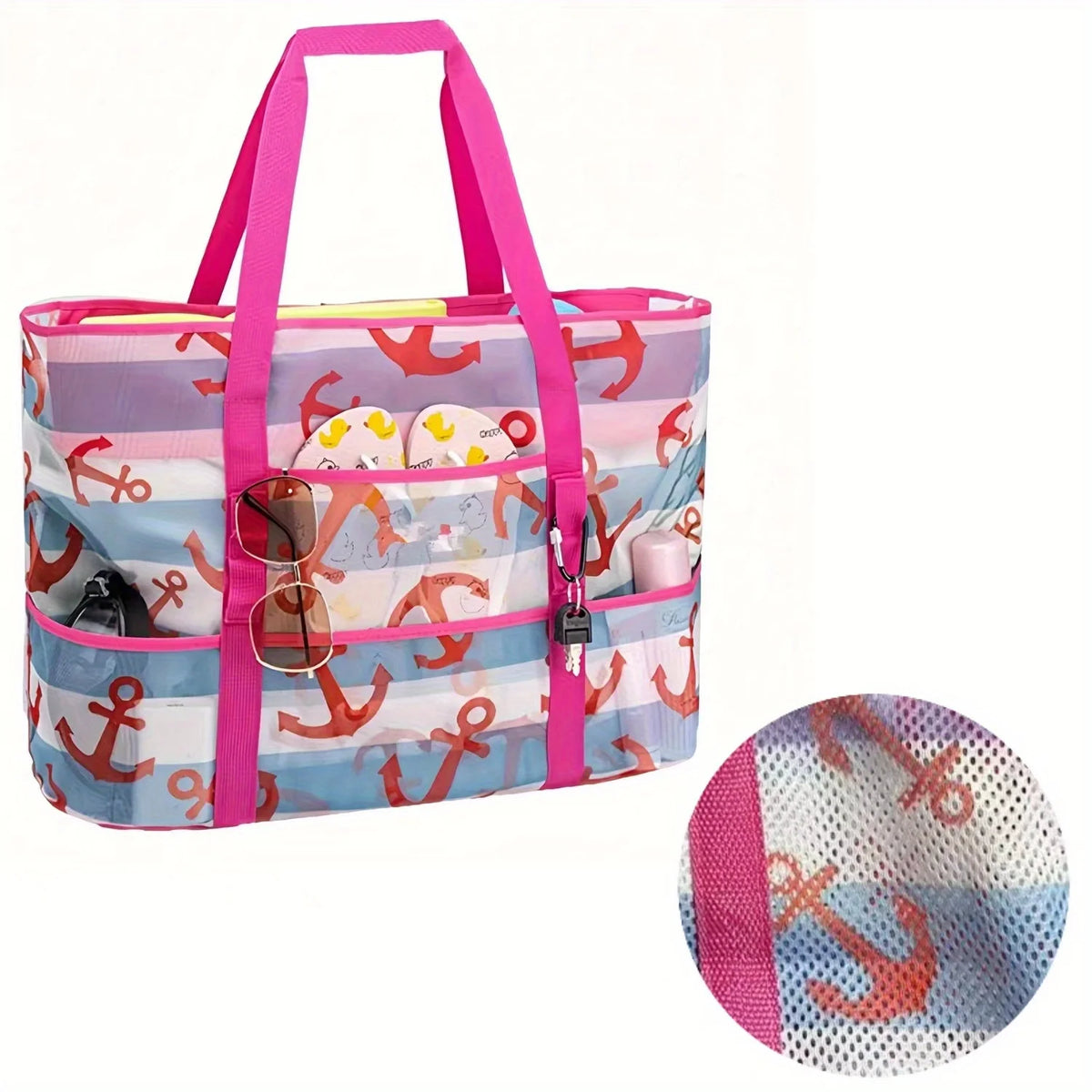 Large capacity beach bag