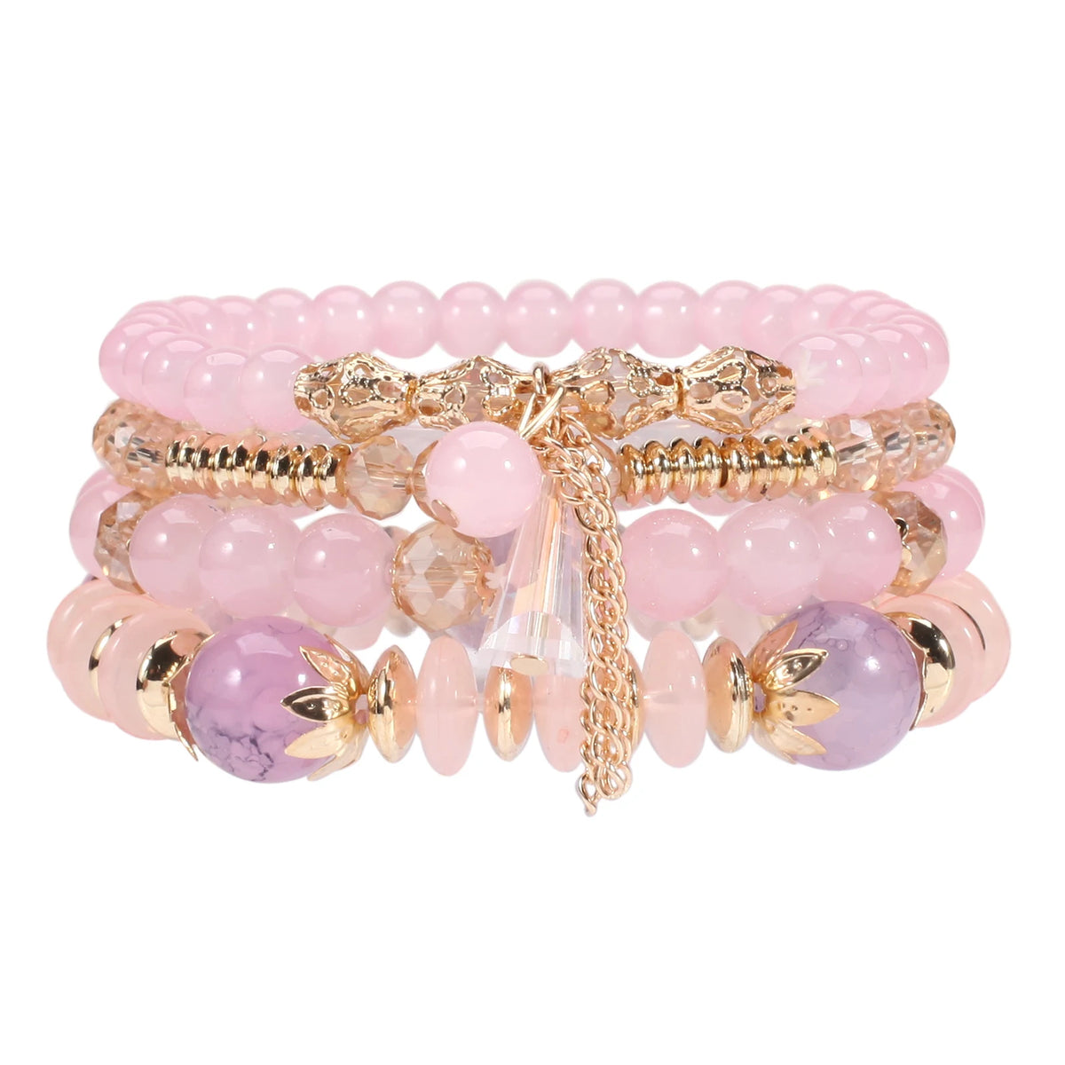 Bohemian Stackable Bead Bracelets