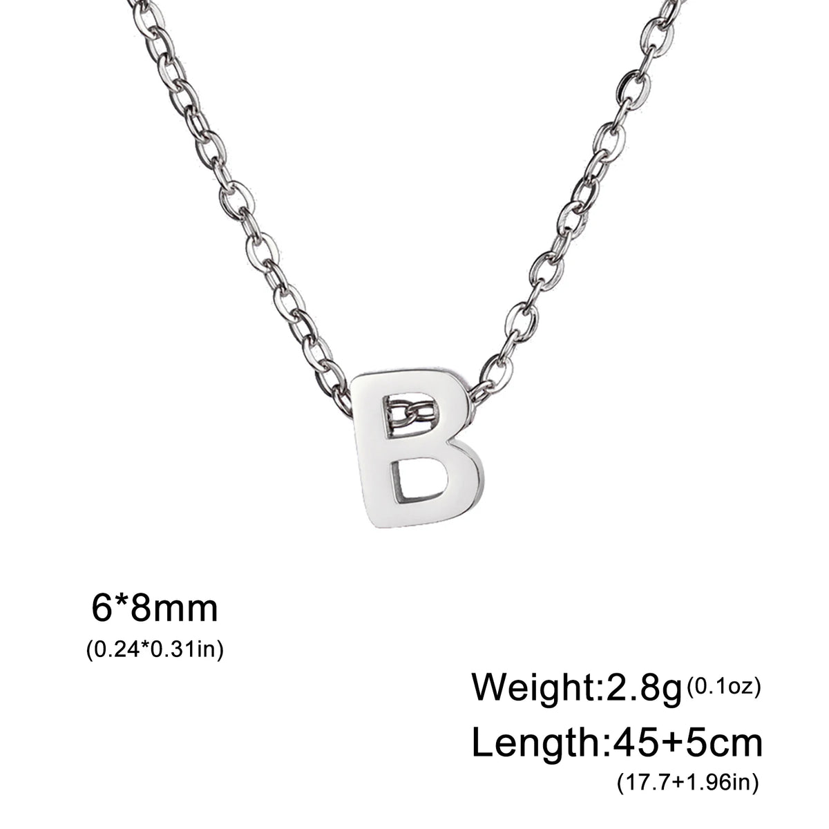 Name Initial Necklace
