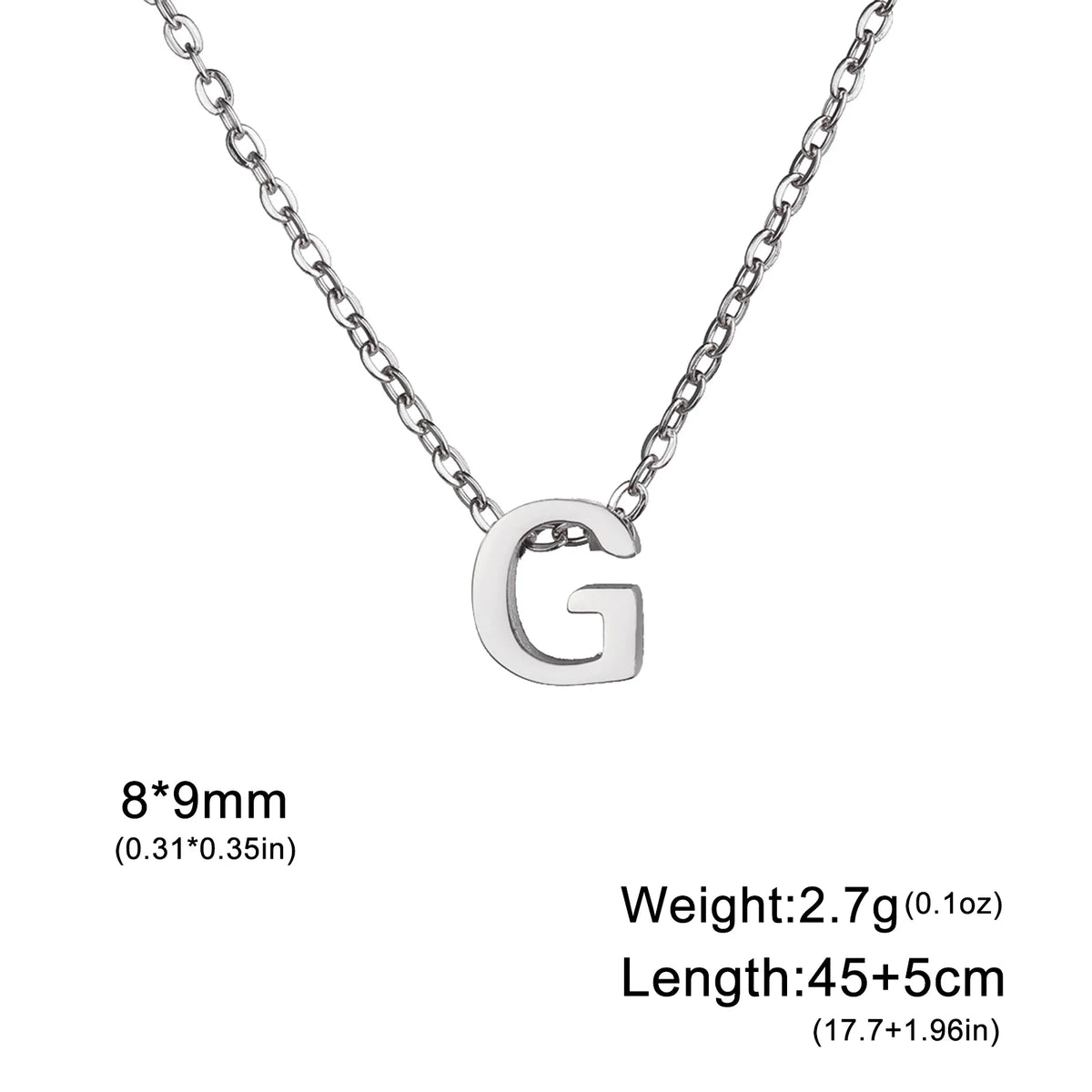 Name Initial Necklace
