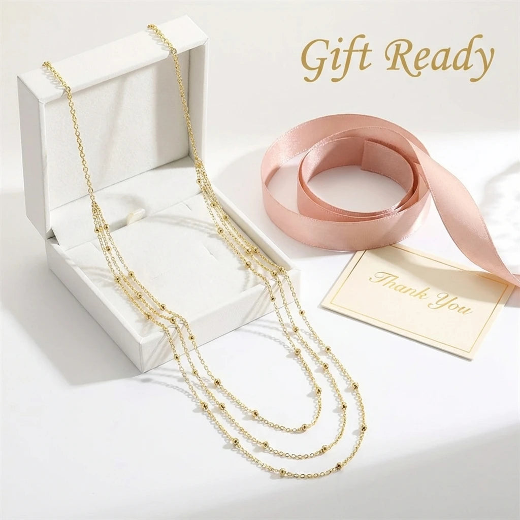 Multilayer Beads Chain Waist