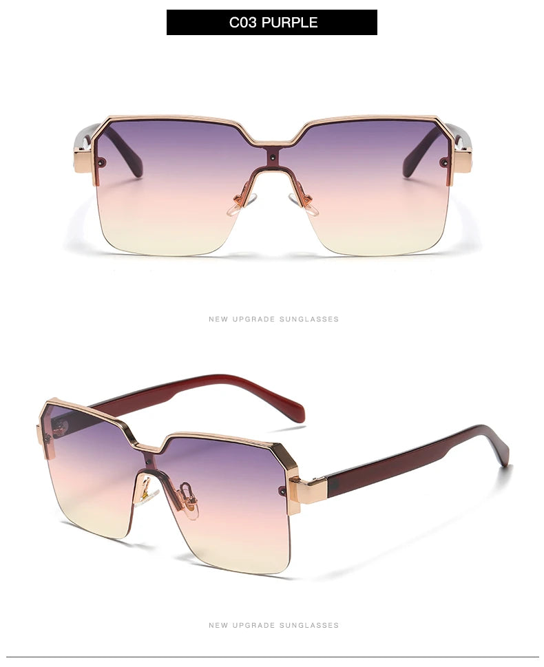 Men Women Frameless Square