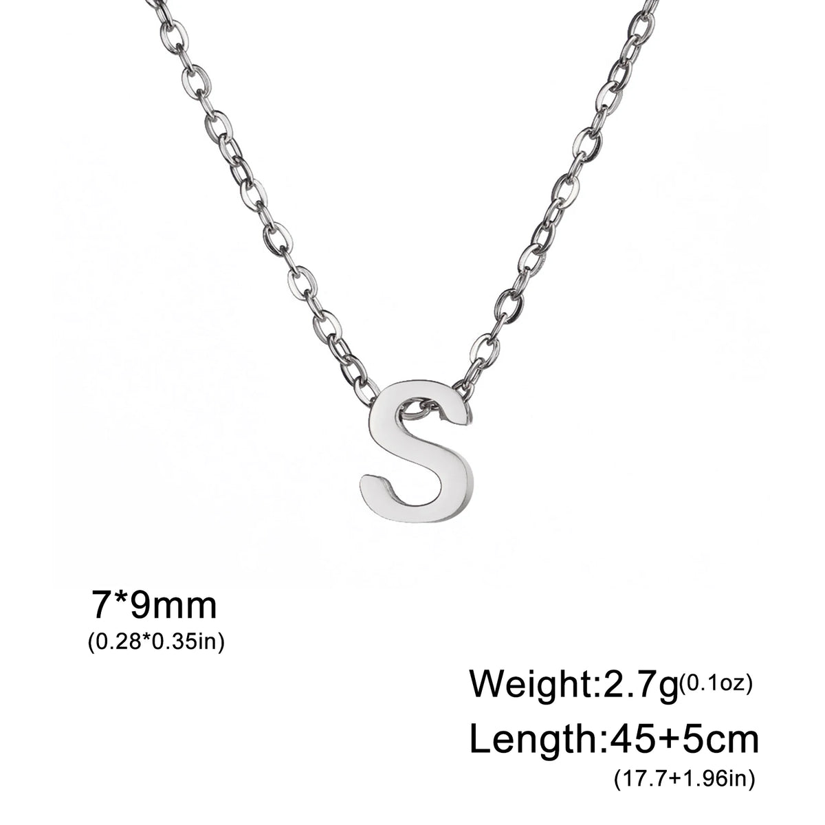 Name Initial Necklace