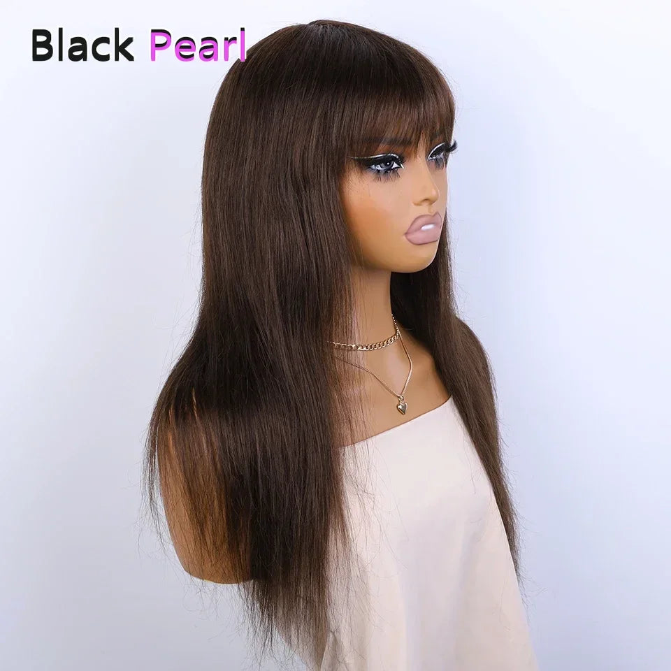 Black Pearl Peruvian Straight Human Hair