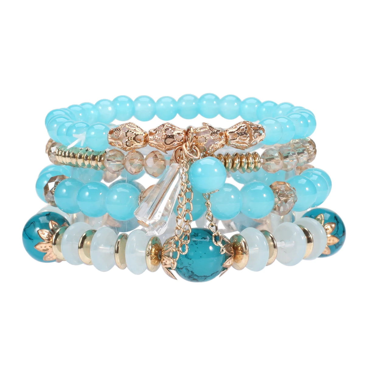 Bohemian Stackable Bead Bracelets