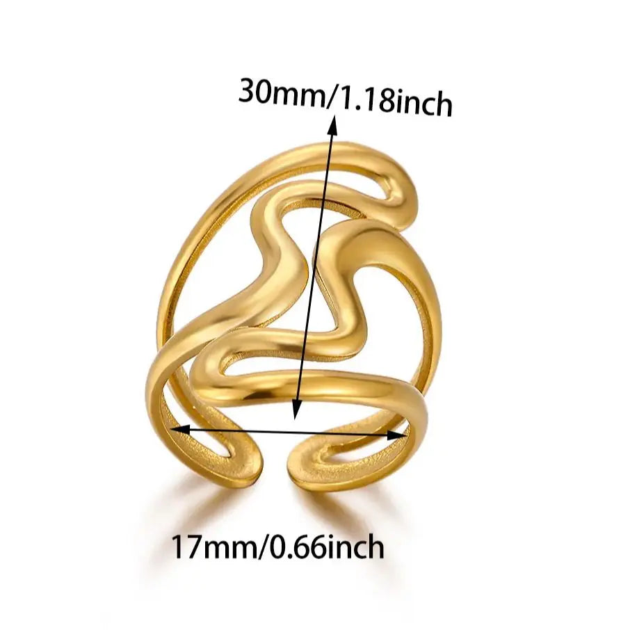 Irregular Geometric Rings