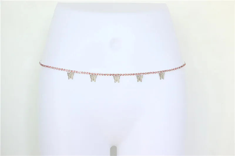 Fashion Simple Butterfly Bead Chain