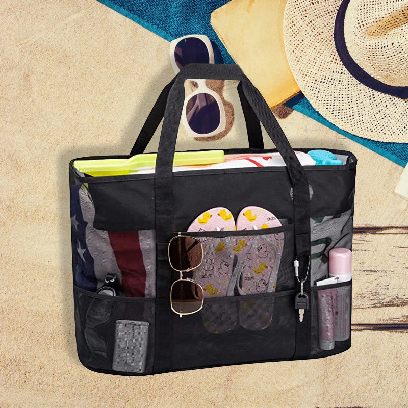 Large capacity beach bag