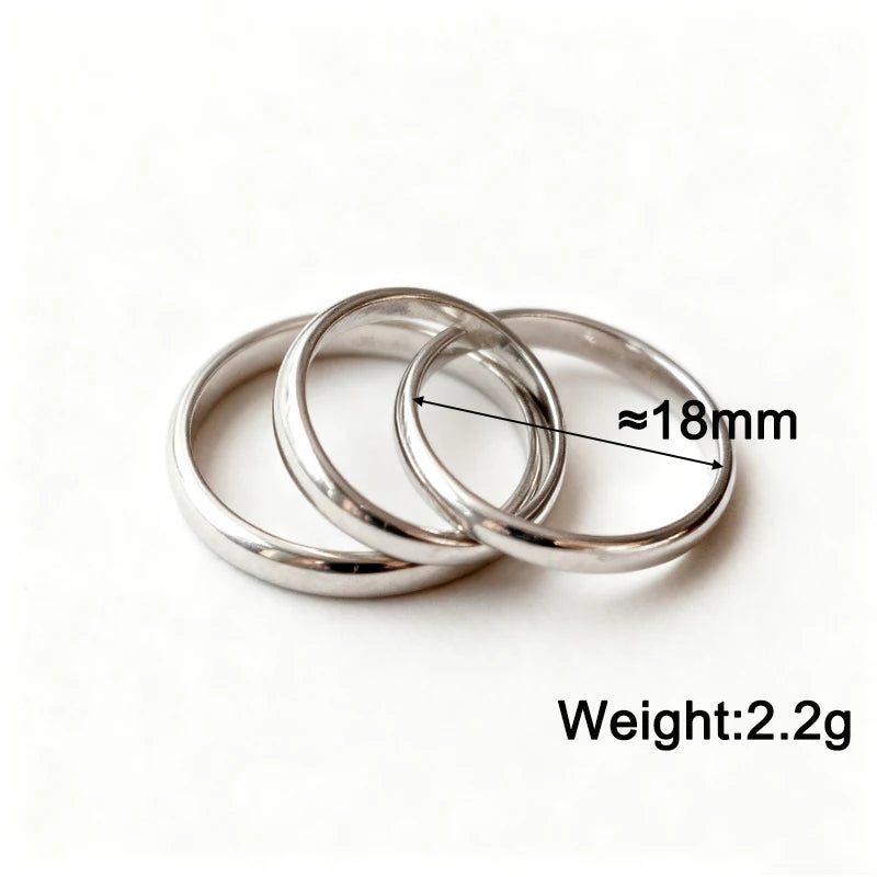 Stylish Interlocking Rings