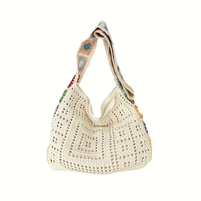 Women Handbag Fashionable Knitted Bags