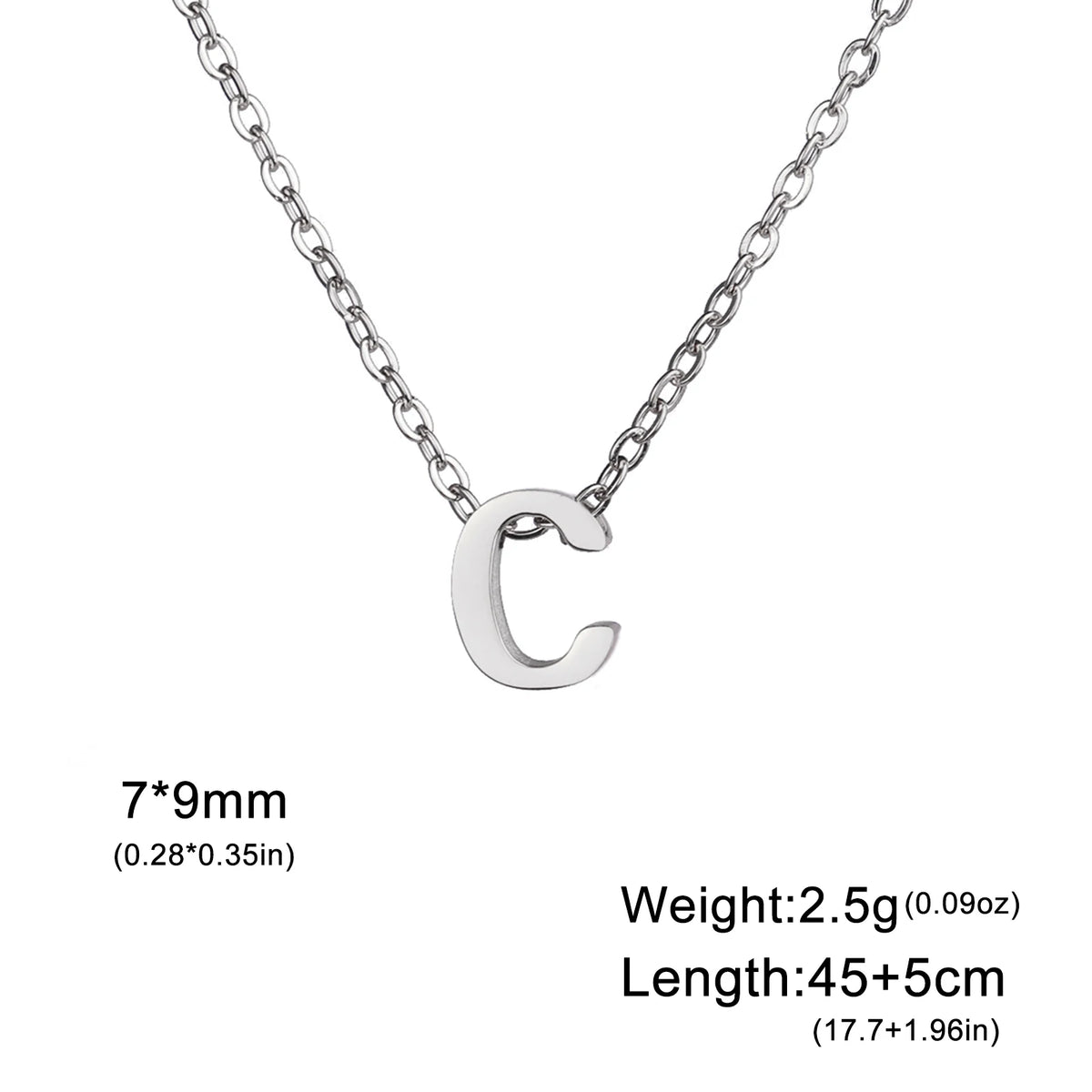 Name Initial Necklace