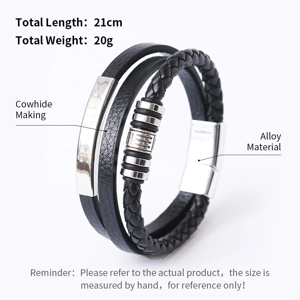 Trendy Leather Bracelets