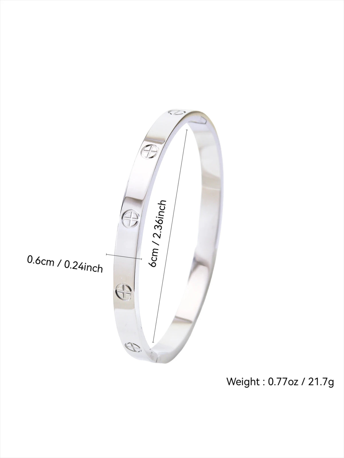 A 1-piece 18K gold-plated