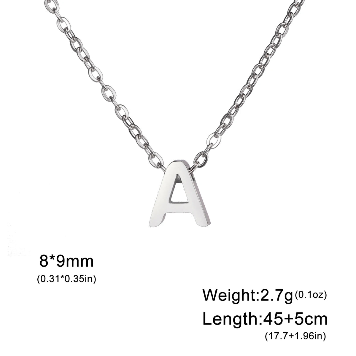 Name Initial Necklace