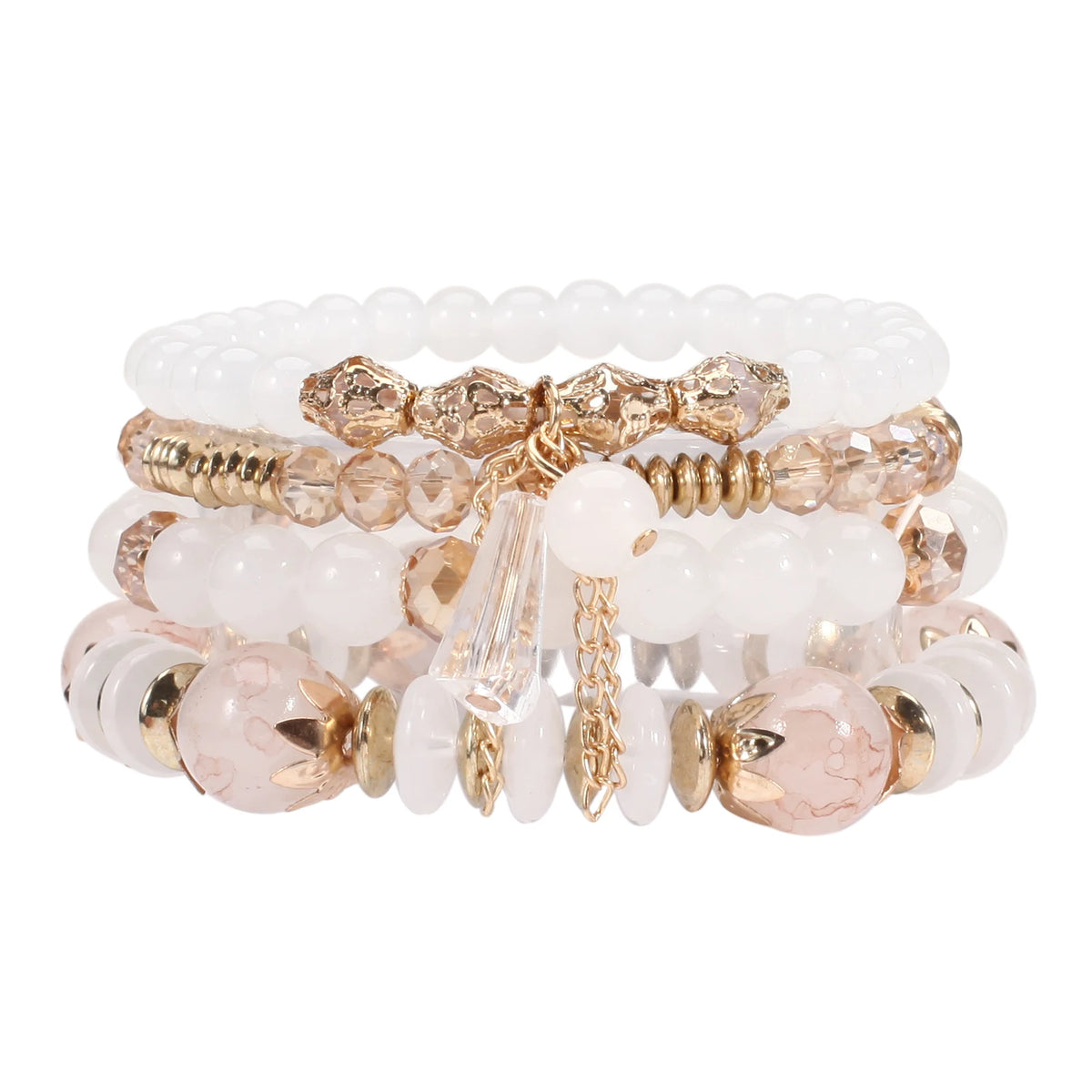 Bohemian Stackable Bead Bracelets