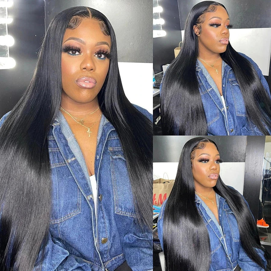 HD Transparent 13x6 Lace Front Human Hair