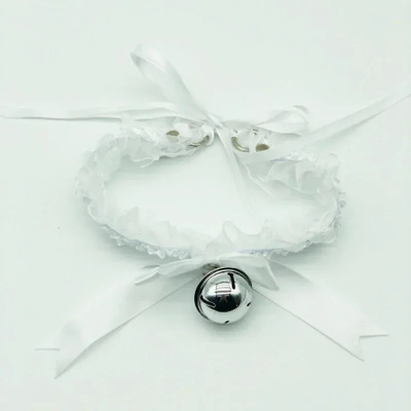 Lace Aesthetic Necklace Bow