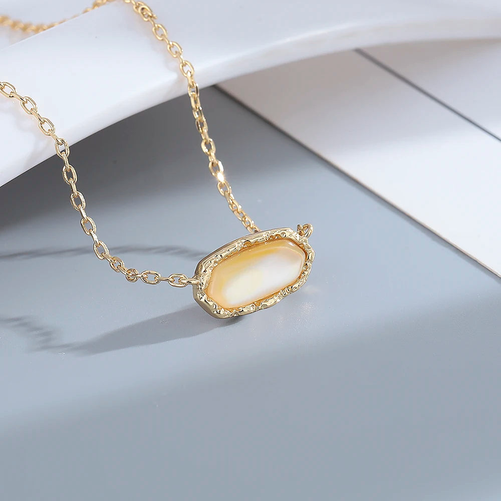 S925 Silver Wedding Ring Women Gold Color Necklace Rings Fine Jewelry Sets 18K Gold Plated Jewelri