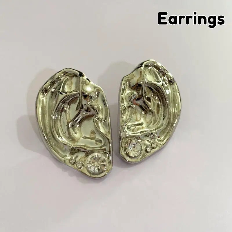 Ear Shaped Earrings