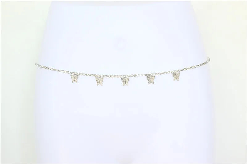 Fashion Simple Butterfly Bead Chain