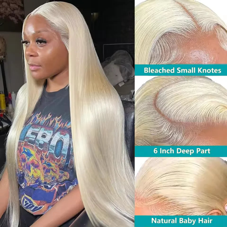 Blonde 613 Hd Lace Frontal Wig