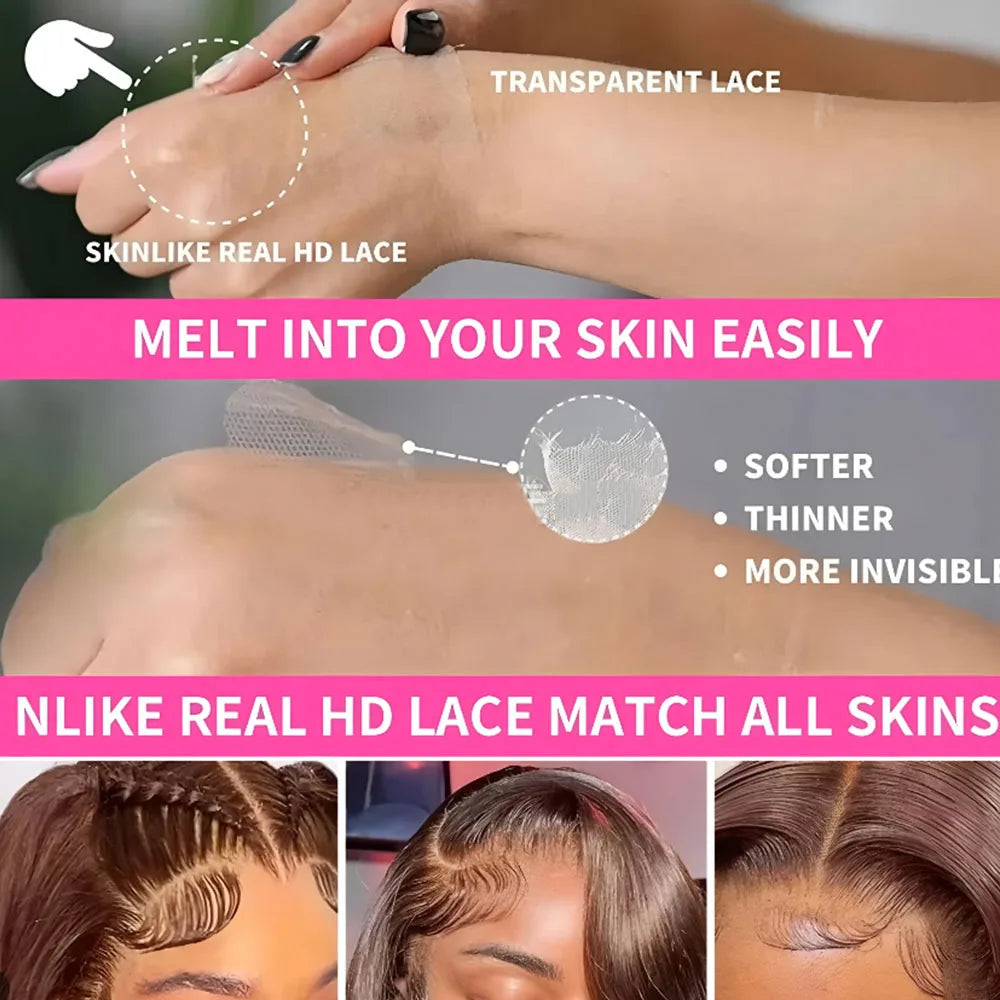 1Lace Front Human Hair Wigs
